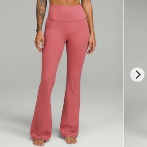 Lululemon Groove Super-HR Flared Pant *Nulu Brier Rose